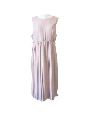 asos pink lace maternity dress ASOS Design Maternity lace wrap midi dress-pink